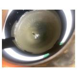 New or Like New Vintage PYREX Avocado Green & Gold Zodiac Casserole Dish Complete in Original Box!