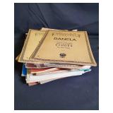 Collection of Classical Violin Sheet Music