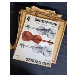 Collection of Classical Violin Sheet Music