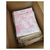 Collection of Classical Violin Sheet Music