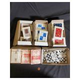 Bulk Lot Bridge Score Pads & Sealed Playing Cards Assorted Styles