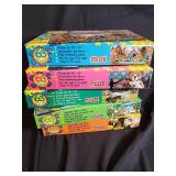 Lot of 5 Hoyle 63-Piece Jigsaw Puzzles - Animals and Storybook Themes