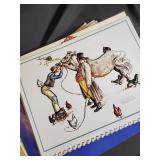 Vintage Art Calendar Lot - Pinup, Americana, and Illustration Collection