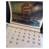 Vintage Art Calendar Lot - Pinup, Americana, and Illustration Collection