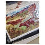 Wildlife Relief Art Prints - Bobcat, Trout, Ducks, Dogs, and More