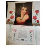 Lot of Vintage Advertising Calendars and Posters, 1980s-1990s