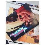 Lot of Vintage Advertising Calendars and Posters, 1980s-1990s