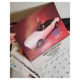 Lot of Vintage Advertising Calendars and Posters, 1980s-1990s