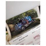 Lot of Vintage Advertising Calendars and Posters, 1980s-1990s