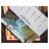 Vintage Calendar and Poster Lot - Pin-Up, Scouts, Patriotic Art