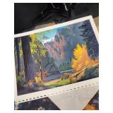 Norman Rockwell & Wildlife Art Print Lot - Vintage Collectible Prints