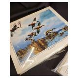 Large Lot of Wildlife and Rural Scene Art Prints and Illustrations