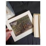 Large Lot of Wildlife and Rural Scene Art Prints and Illustrations