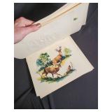 Large Lot of Wildlife and Rural Scene Art Prints and Illustrations