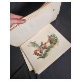 Large Lot of Wildlife and Rural Scene Art Prints and Illustrations