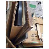 Pallet of Framed Art, Glassware, dinnerware, crystal, knick knacks and Assorted Items