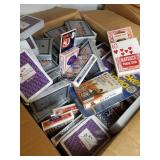 Bulk Lot of Playing Card Decks and Pocket Trivia Game
