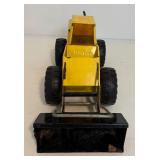 2 Vintage Tonka Toy Bulldozers