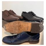 3 Pair New / Near New Florsheim Shoes - Size 11D