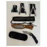 Utility & Fixed Blade Knife Lot #1