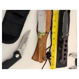 Utility & Fixed Blade Knife Lot #1