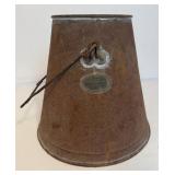 Antique Hinman Milking & Machine Co. Bucket and Original Catalog