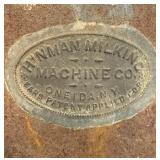 Antique Hinman Milking & Machine Co. Bucket and Original Catalog