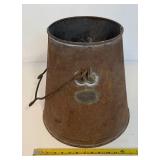 Antique Hinman Milking & Machine Co. Bucket and Original Catalog