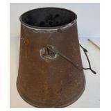 Antique Hinman Milking & Machine Co. Bucket and Original Catalog