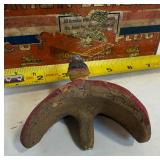 Antique Tobacco Tin and Smiling Mouth Pipe Lot