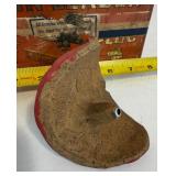 Antique Tobacco Tin and Smiling Mouth Pipe Lot