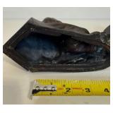 Vintage Retriever Metal Dog Bookends