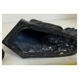 Vintage Retriever Metal Dog Bookends