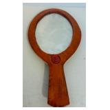 Mid Century Sculptural Hand Held Mirror