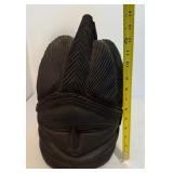 Vintage Bende Bundu Helmet Mask From Sierra Leone