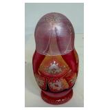 Set of Vintage Russian Nesting Dolls