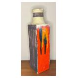 INCREDIBLE Ivo De Santis for Gil Etruschi Mid Century Tall Studio Pottery Vase