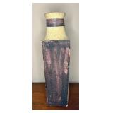 INCREDIBLE Ivo De Santis for Gil Etruschi Mid Century Tall Studio Pottery Vase