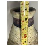 INCREDIBLE Ivo De Santis for Gil Etruschi Mid Century Tall Studio Pottery Vase