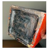 INCREDIBLE Ivo De Santis for Gil Etruschi Mid Century Tall Studio Pottery Vase