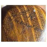 Wonderful Signed Mid Century Modern Teak Footed Vase