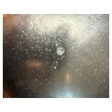 Signed Matte Black & Blue Studio Pottery Vase