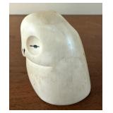 Mid Century Danish Modern Arne Tjomsland Hand Carved Owl Figure