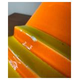 Mid Century Modern Baldelli Ceramic 4 Canister Set