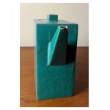 Antique Green Glazed Yixing Zisha Teapot Qing Dynasty