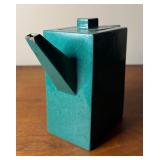 Antique Green Glazed Yixing Zisha Teapot Qing Dynasty