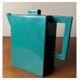 Antique Green Glazed Yixing Zisha Teapot Qing Dynasty