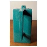 Antique Green Glazed Yixing Zisha Teapot Qing Dynasty