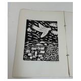 RARE 1968 Israeli Ministry Of Education Art Book w/ many Prints Inside