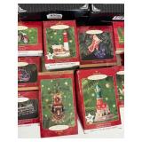 Large Lot of Hallmark Keepsake Ornaments, Including The Weiner Mobile